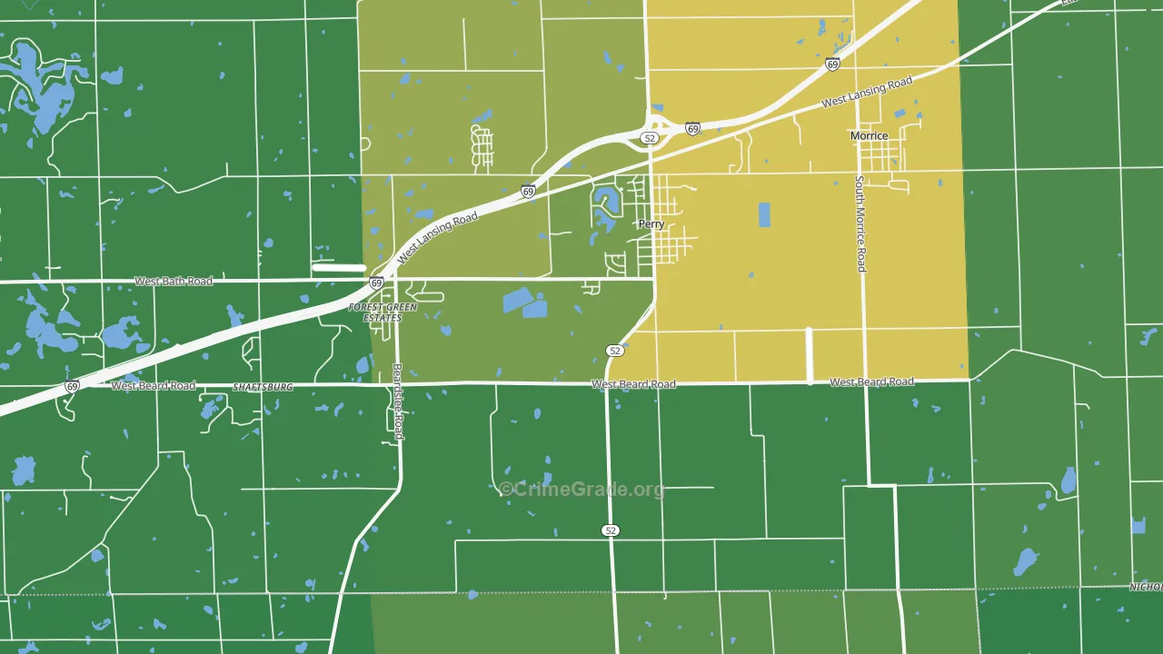 48872, MI Map of Theft Rates