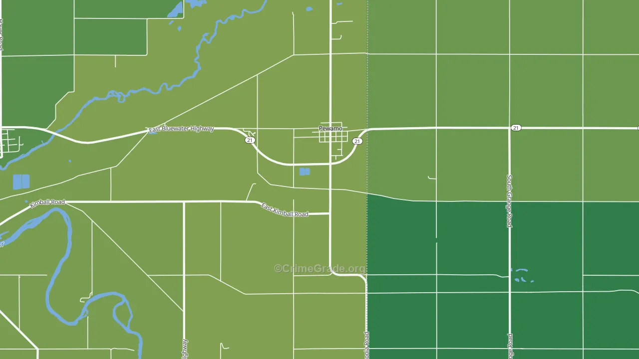 48873, MI Map of Theft Rates