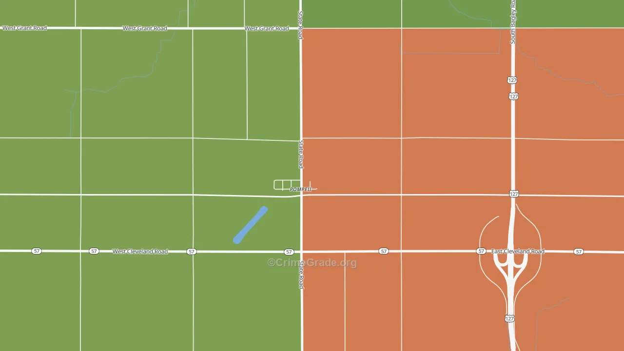48874, MI Map of Theft Rates
