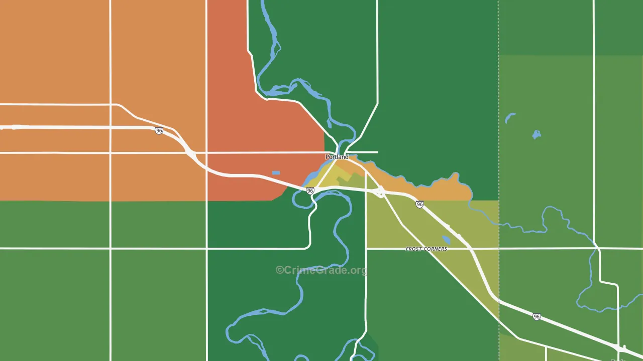 48875, MI Map of Theft Rates