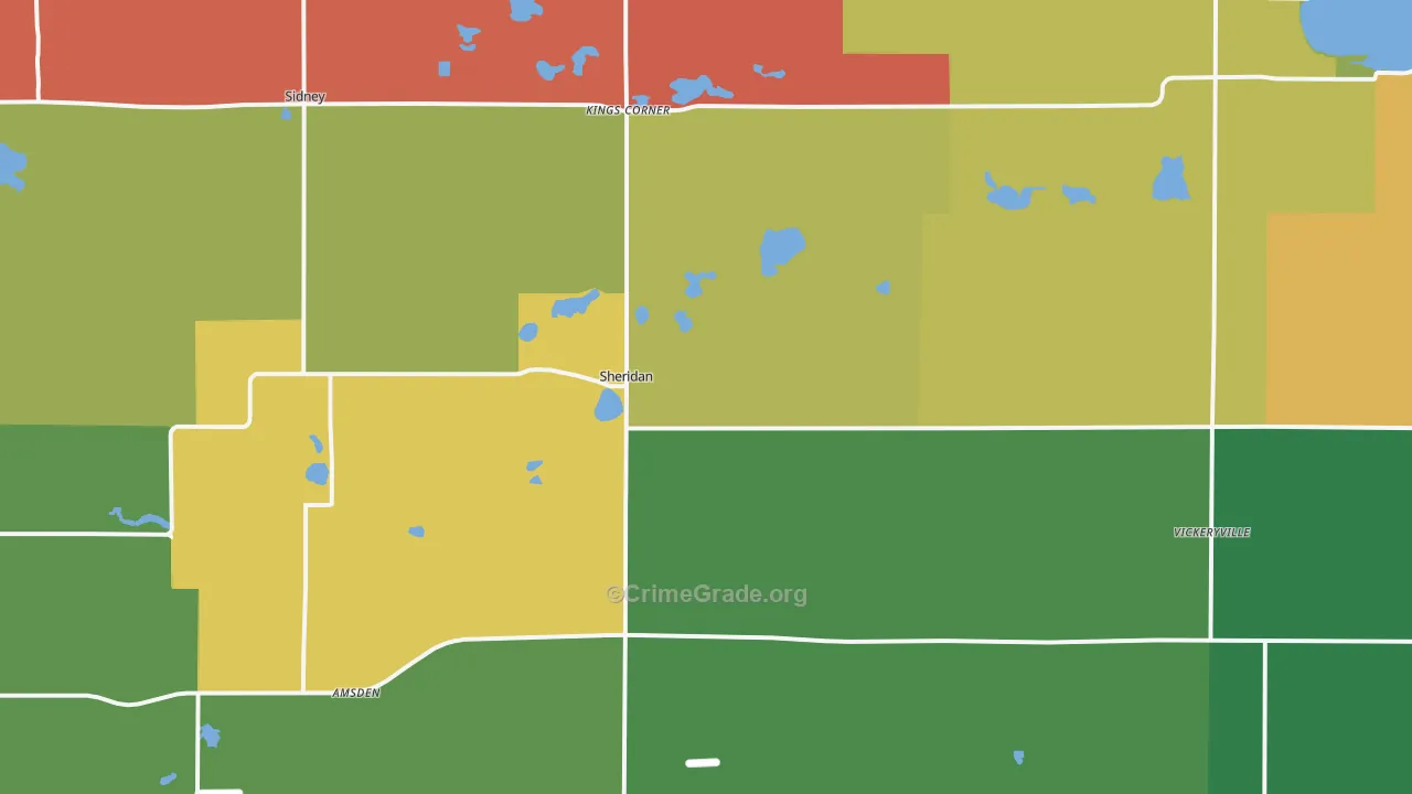 48884, MI Map of Theft Rates