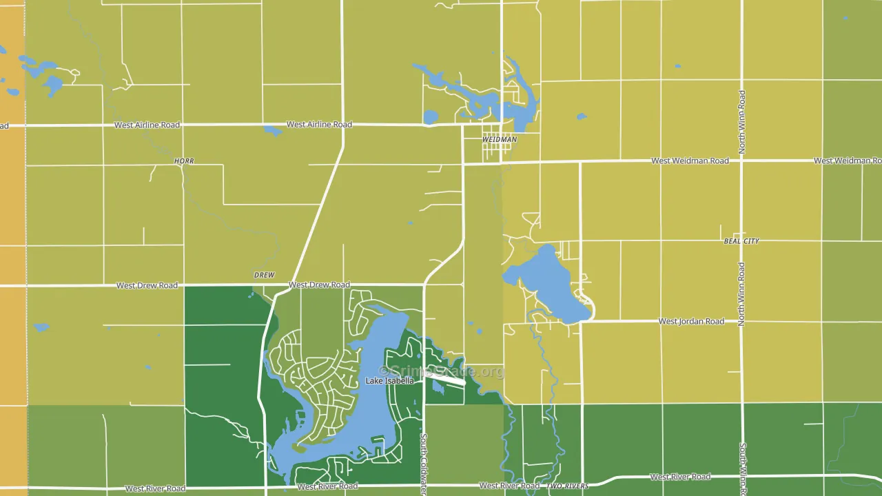 48893, MI Map of Theft Rates