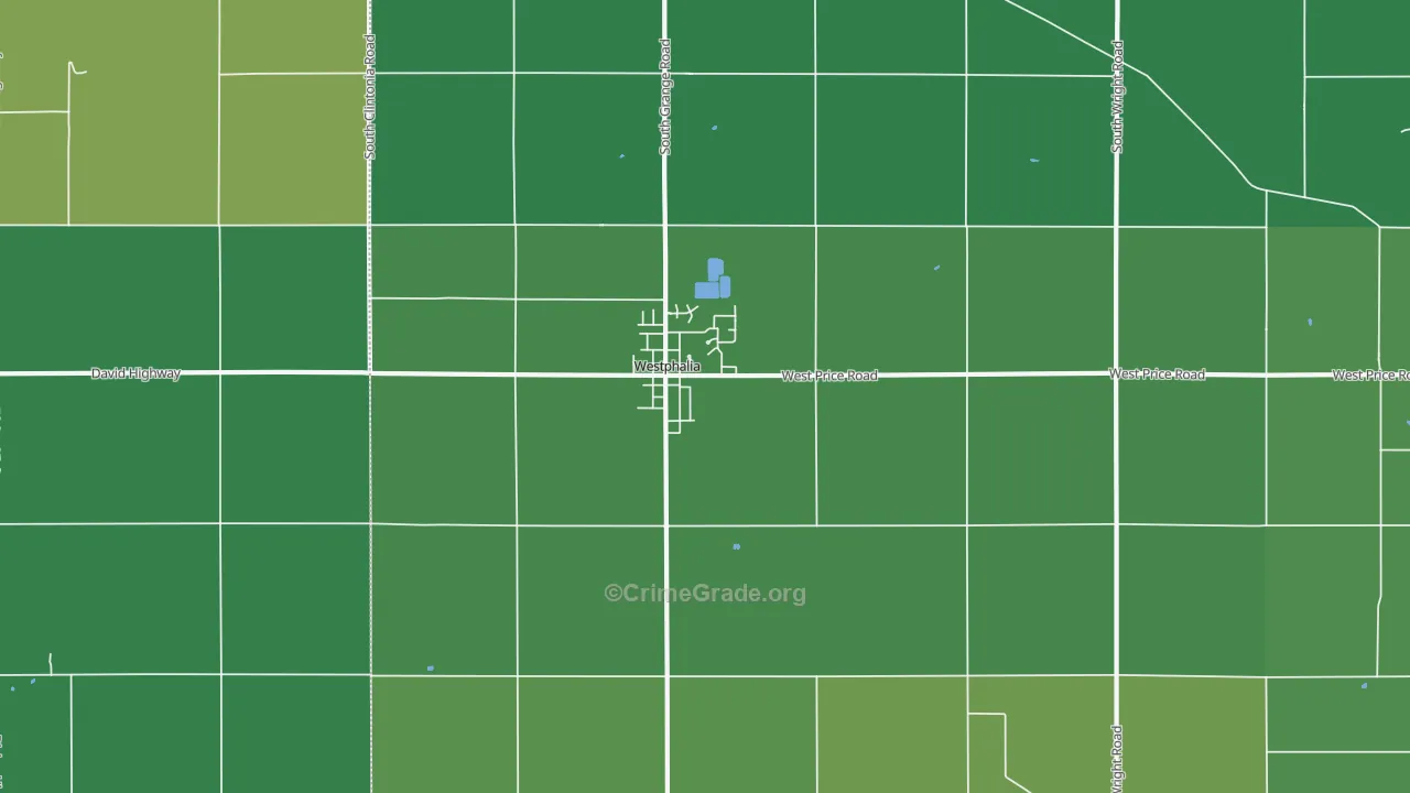 48894, MI Map of Theft Rates