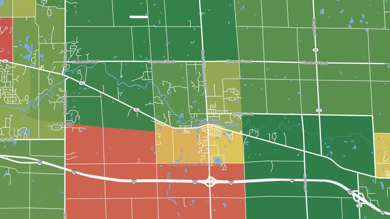 48895, MI Map of Theft Rates