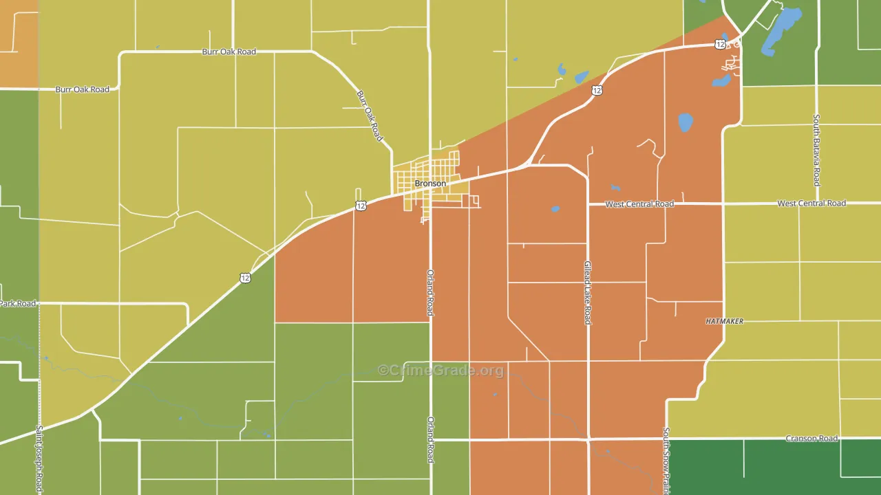 49028, MI Map of Theft Rates