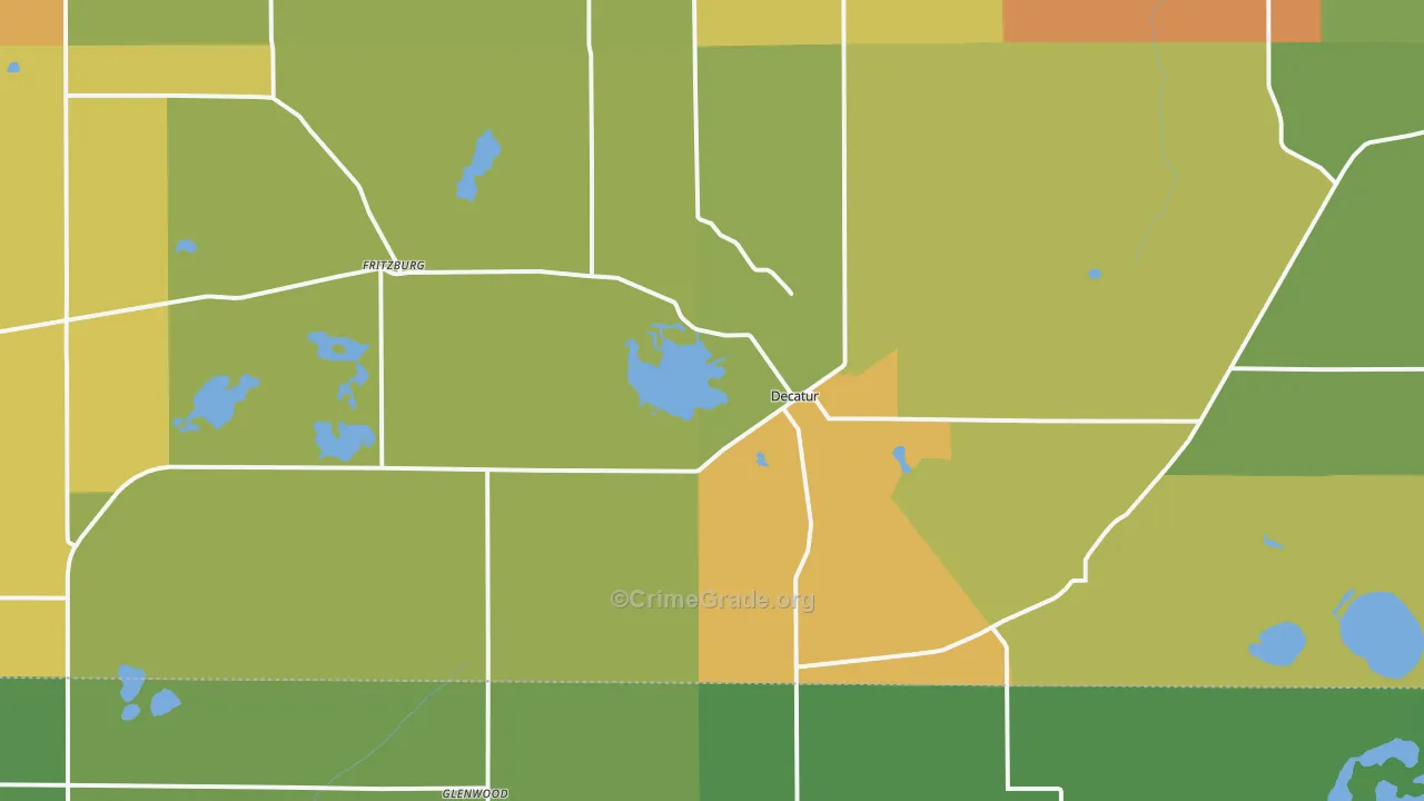 49045, MI Map of Theft Rates