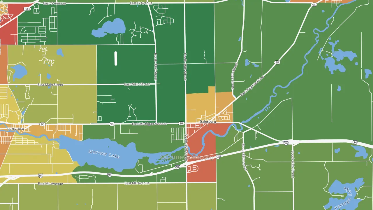 49053, MI Map of Theft Rates