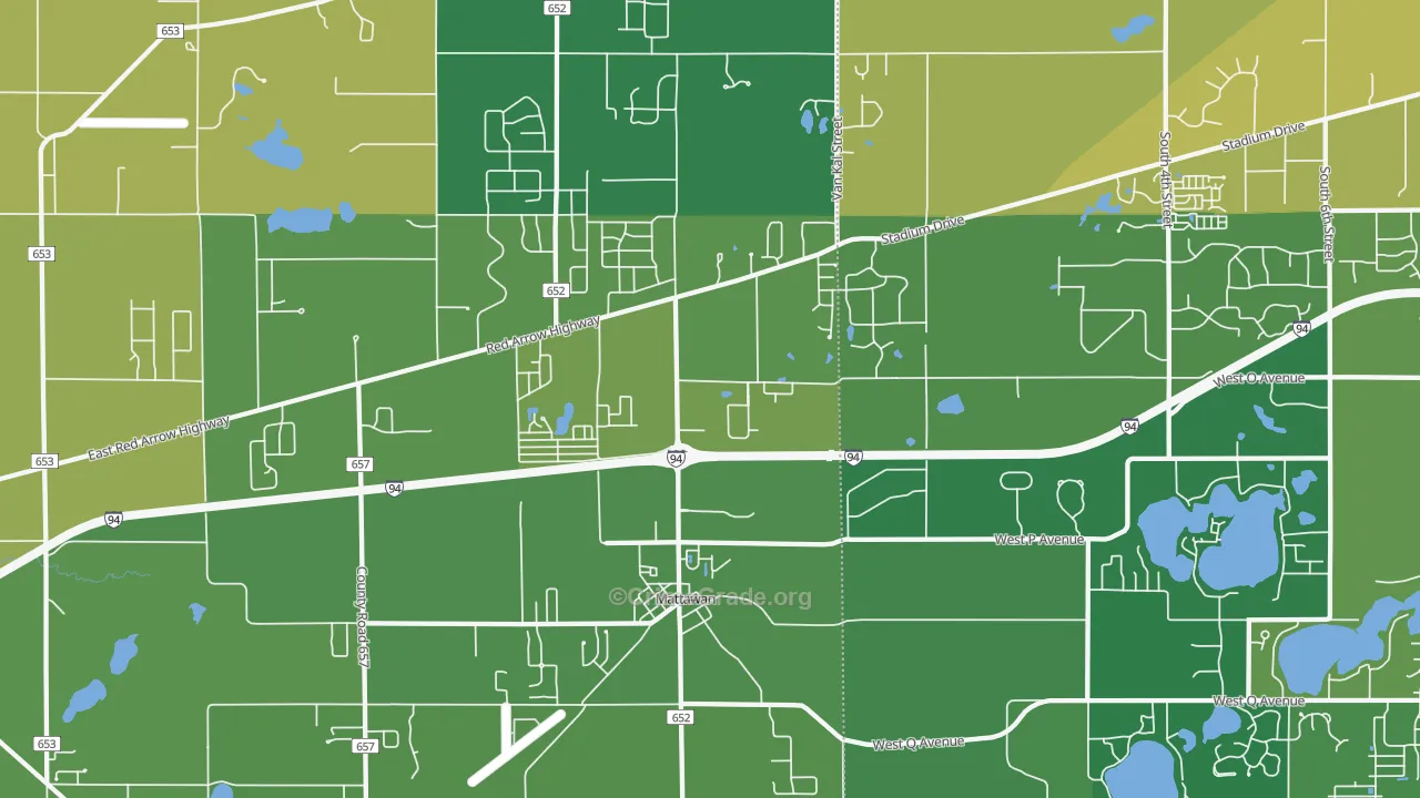 49071, MI Map of Theft Rates