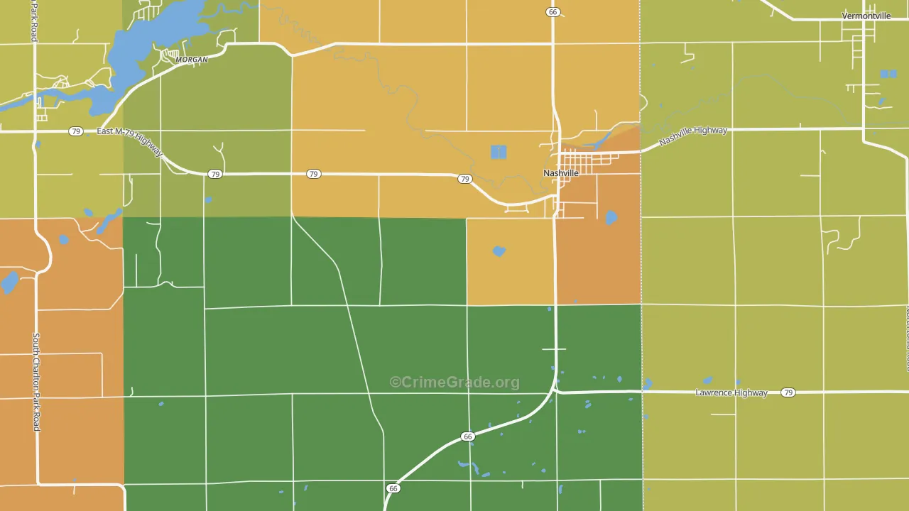 49073, MI Map of Theft Rates