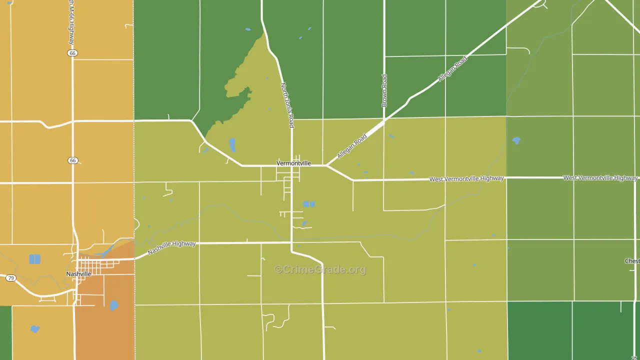 49096, MI Map of Theft Rates