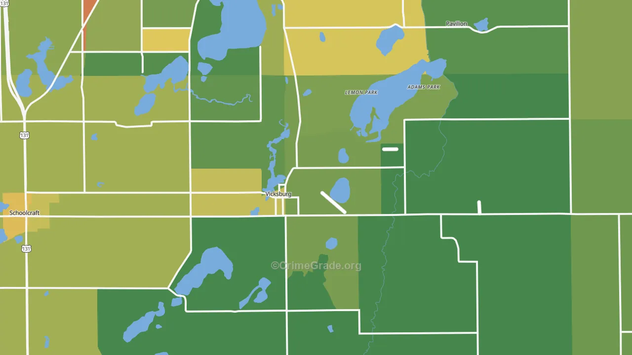 49097, MI Map of Theft Rates