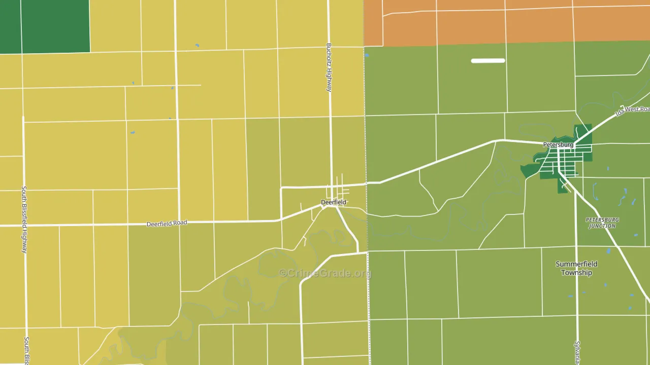 49238, MI Map of Theft Rates