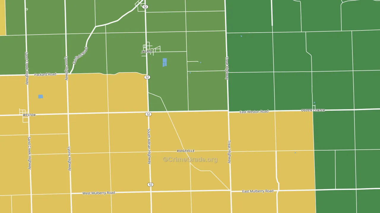 49248, MI Map of Theft Rates