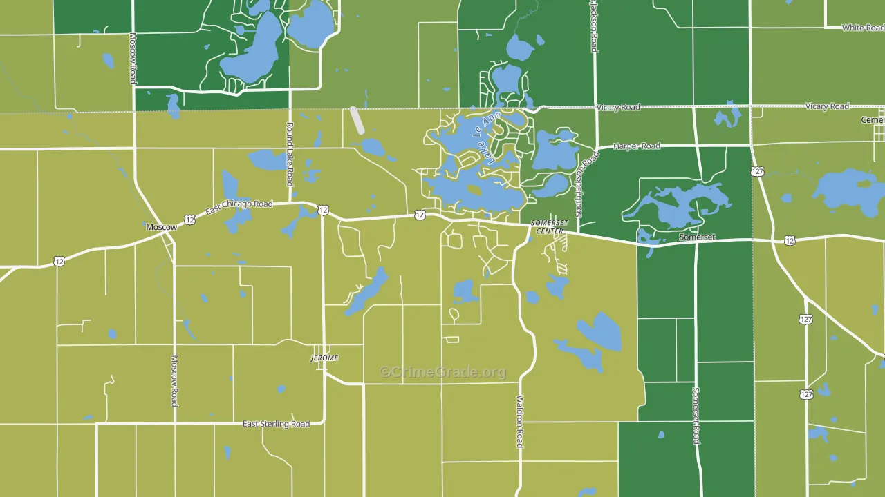 49249, MI Map of Theft Rates