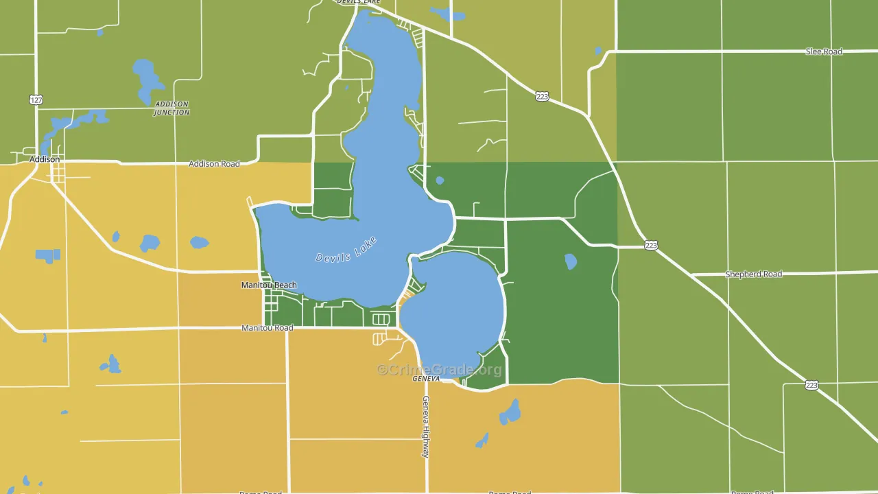 49253, MI Map of Theft Rates