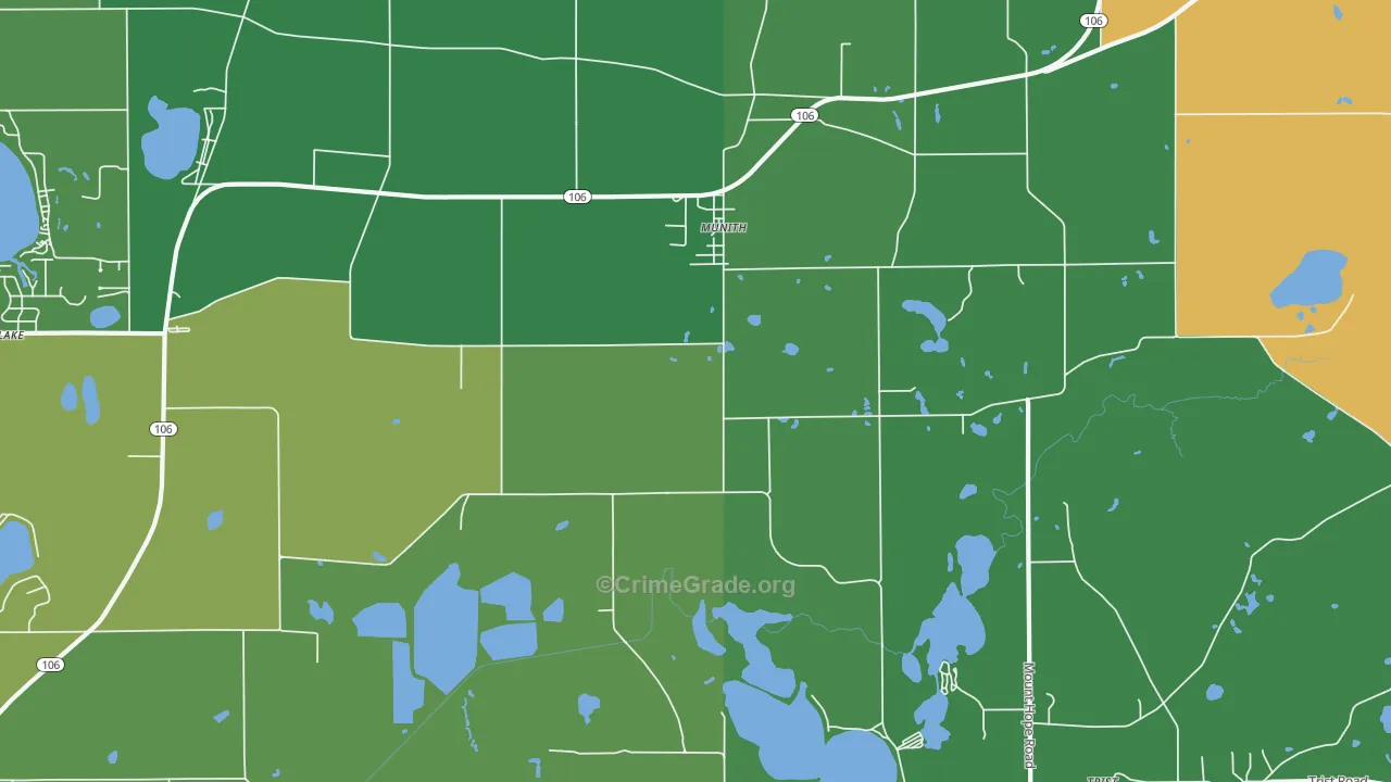 49259, MI Map of Theft Rates