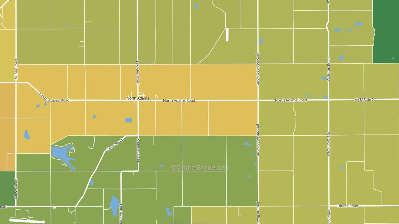 49262, MI Map of Theft Rates