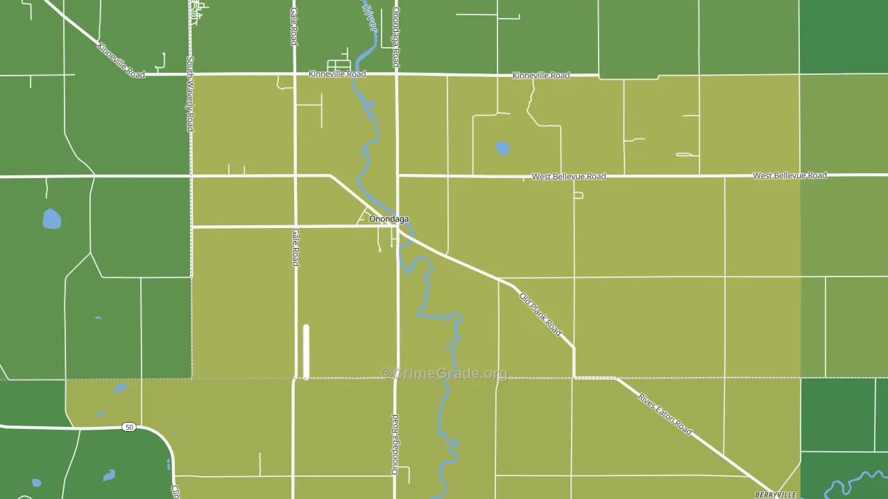 49264, MI Map of Theft Rates