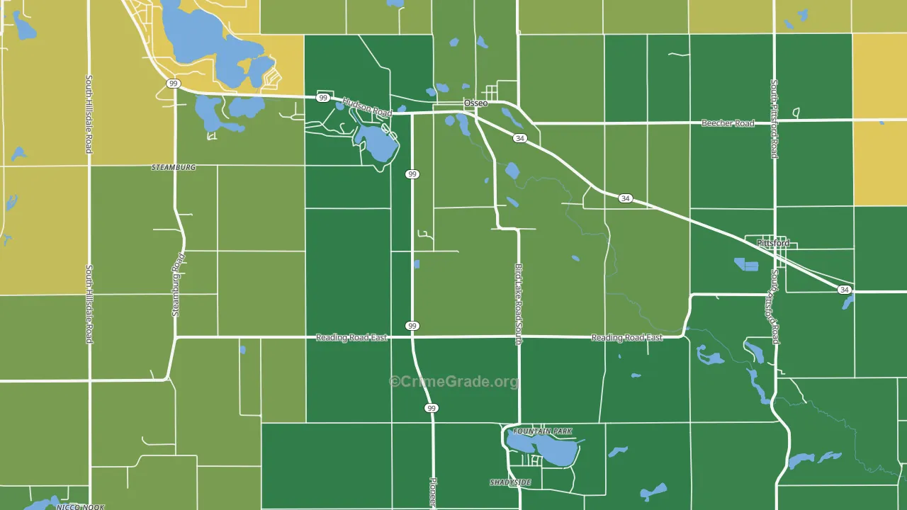 49266, MI Map of Theft Rates