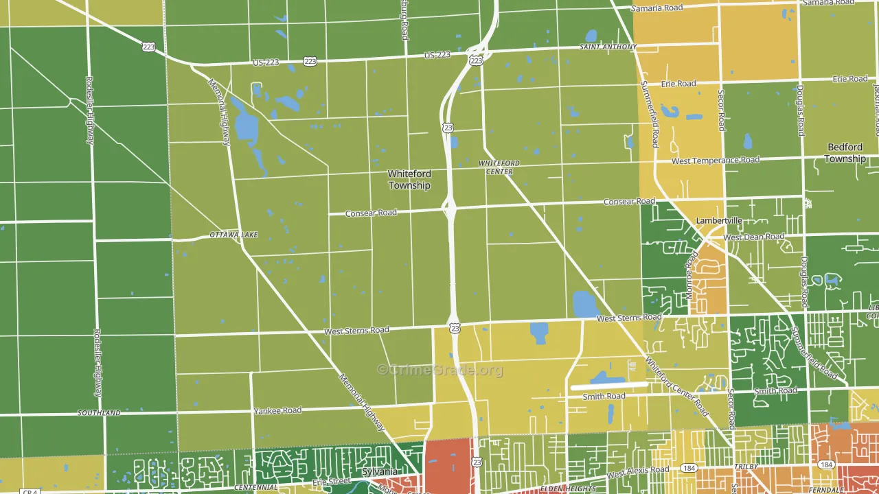 49267, MI Map of Theft Rates