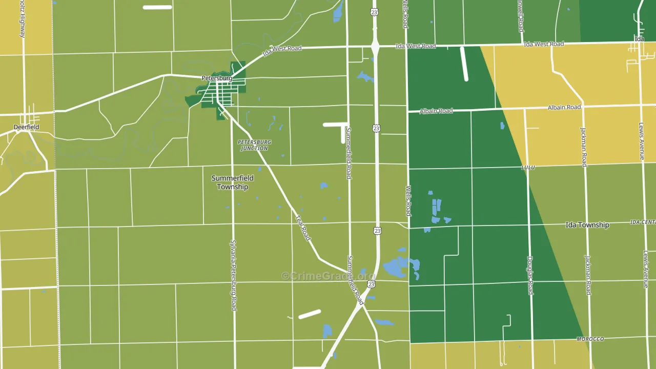 49270, MI Map of Theft Rates