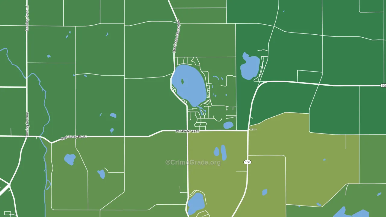 49272, MI Map of Theft Rates