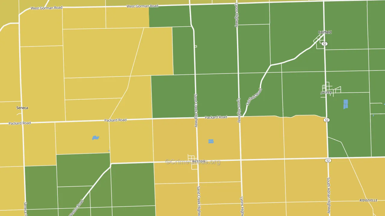 49279, MI Map of Theft Rates