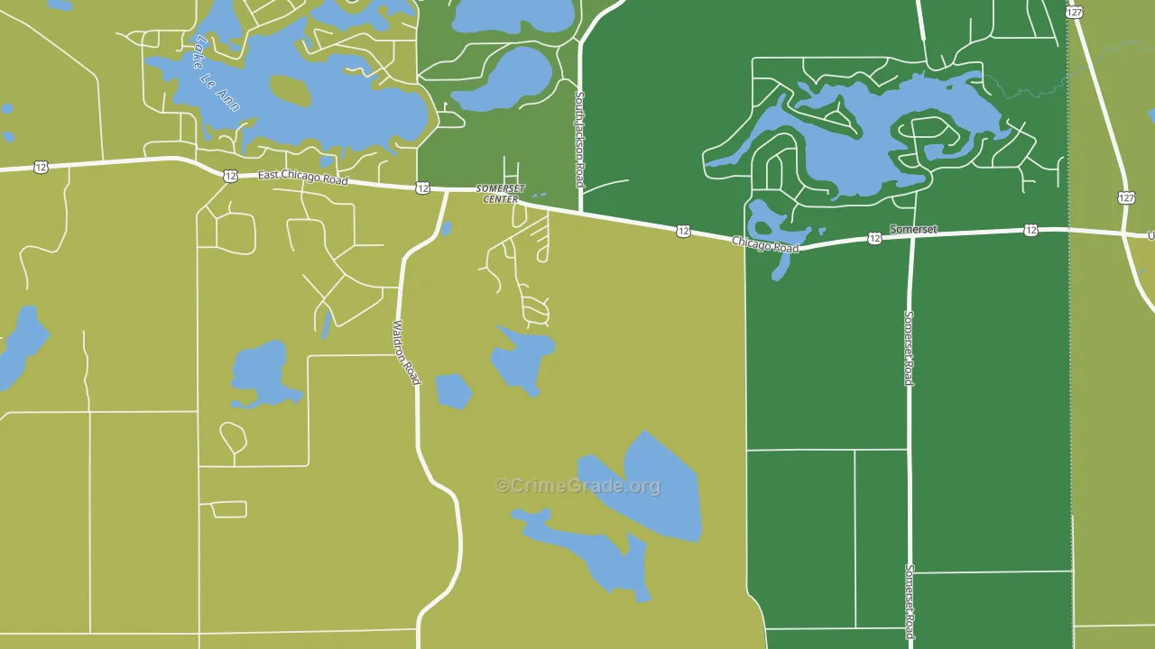 49282, MI Map of Theft Rates