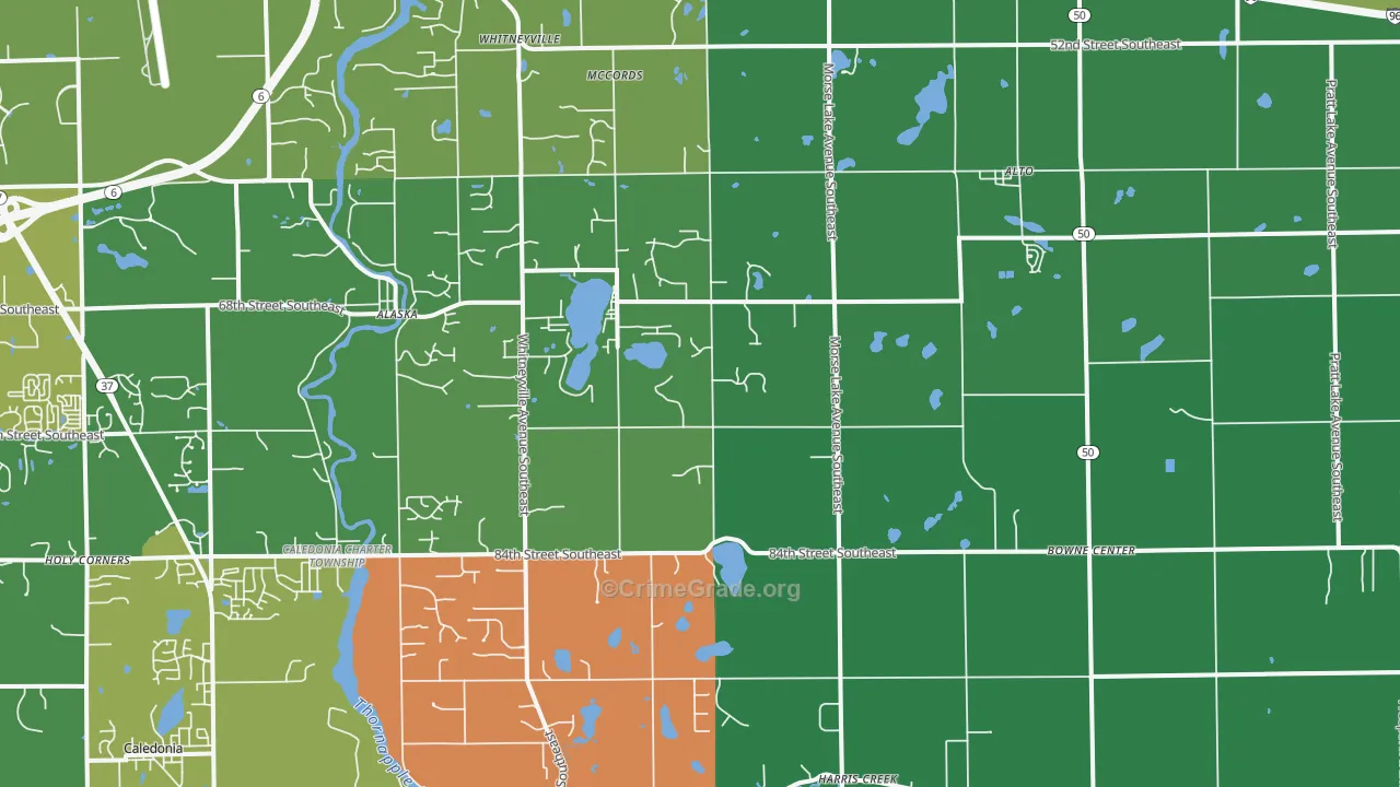 49302, MI Map of Theft Rates