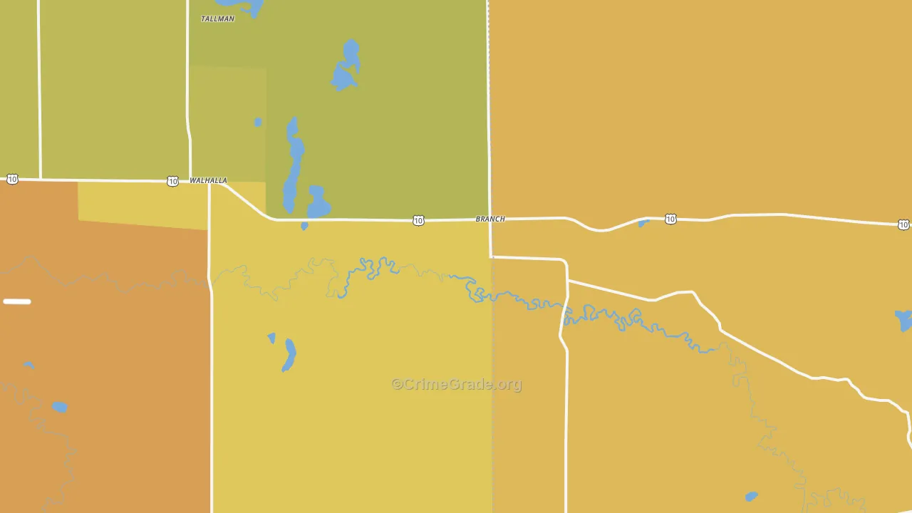 49402, MI Map of Theft Rates