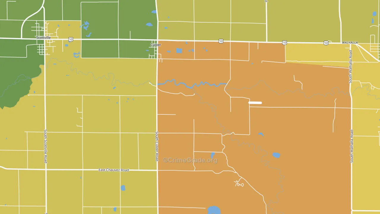 49405, MI Map of Theft Rates