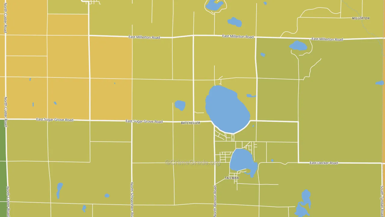49410, MI Map of Theft Rates
