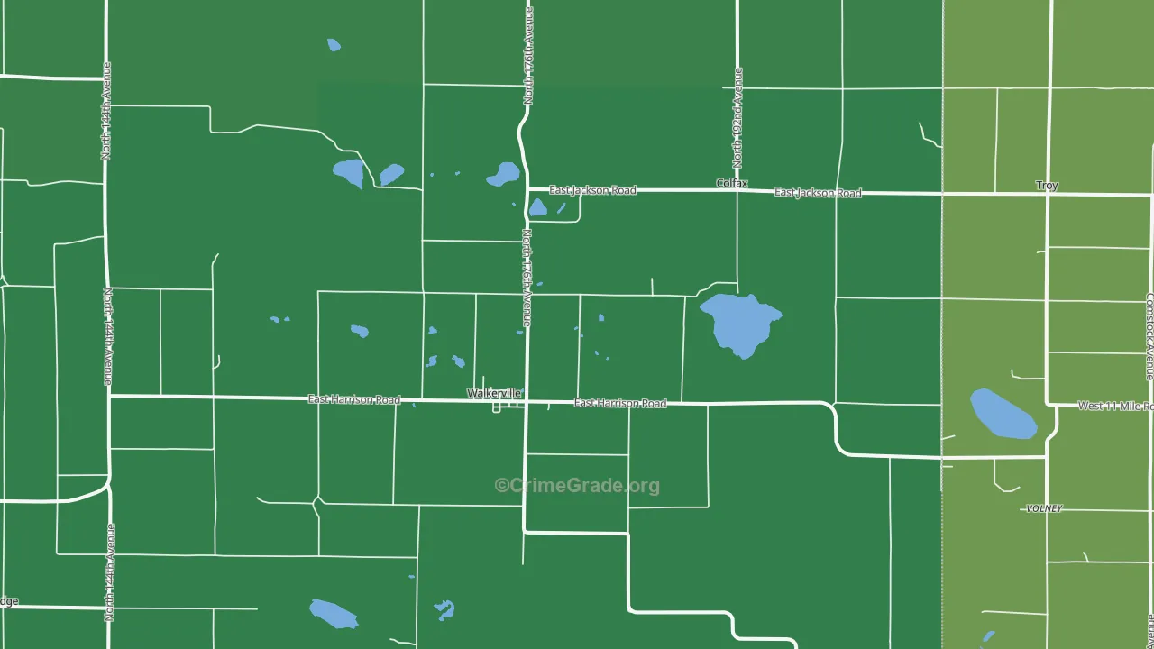 49459, MI Map of Theft Rates