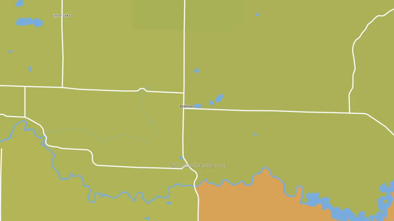 49619, MI Map of Theft Rates