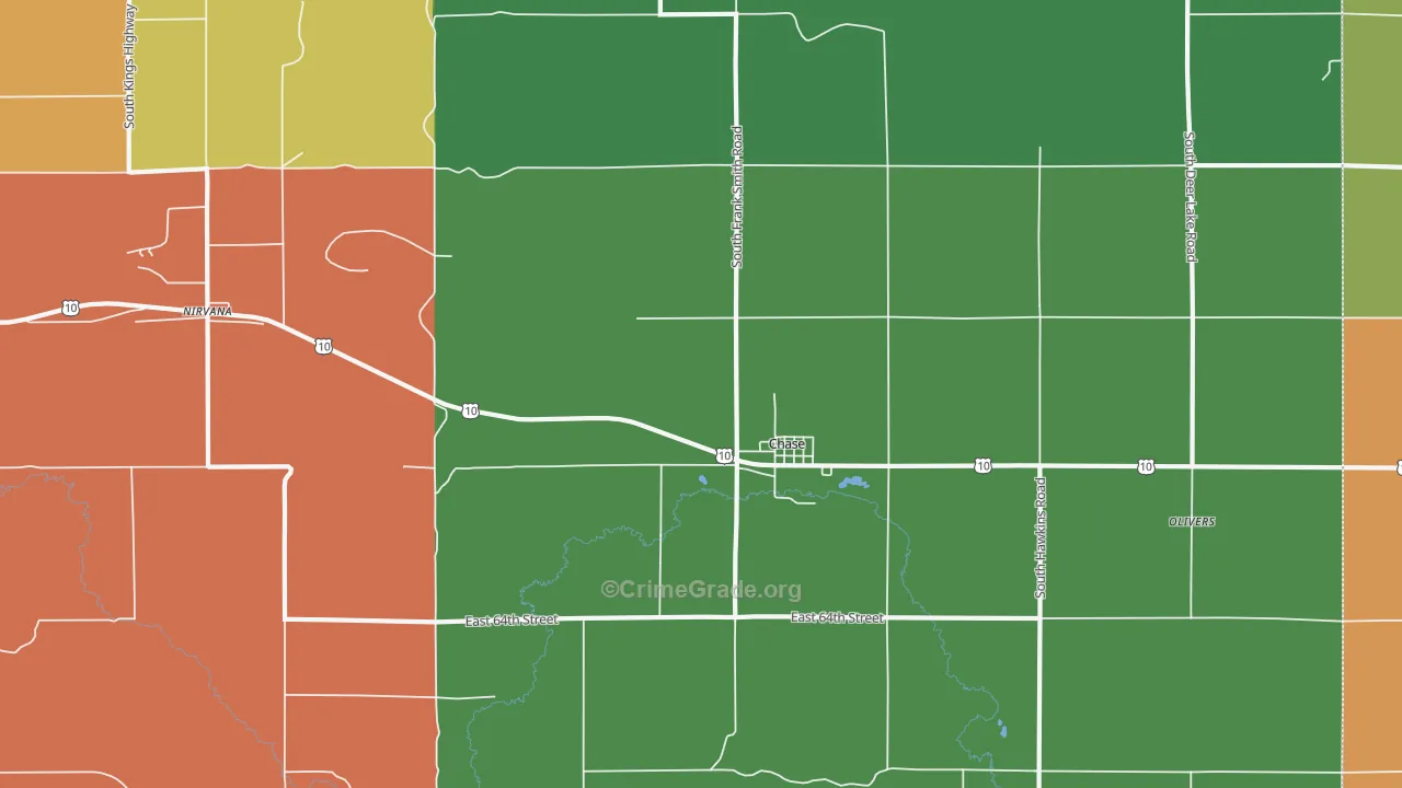 49623, MI Map of Theft Rates