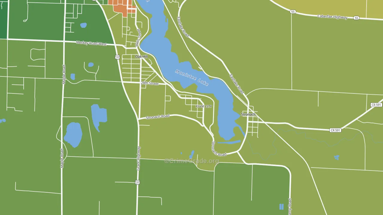 49634, MI Map of Theft Rates