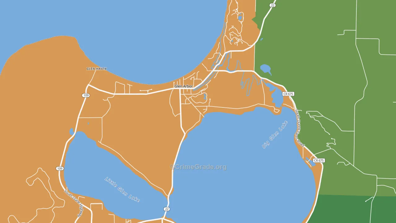 49636, MI Map of Theft Rates