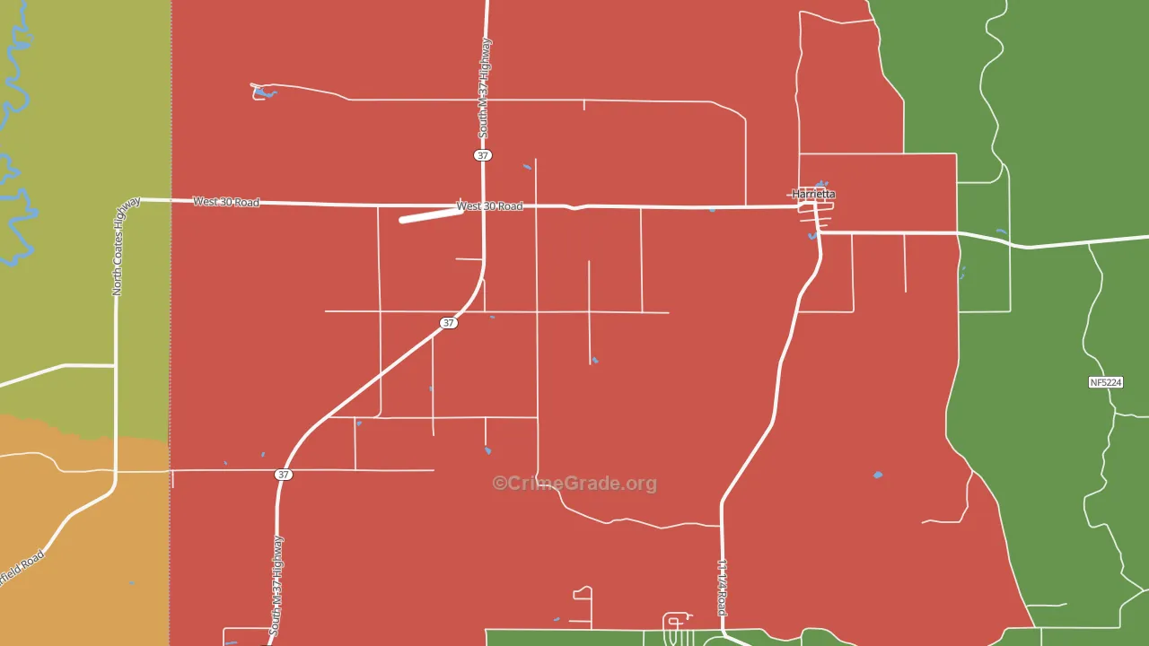 49638, MI Map of Theft Rates