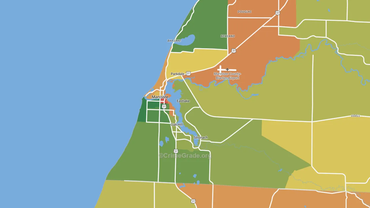 49660, MI Map of Theft Rates