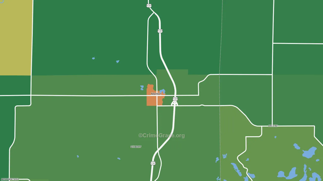 49663, MI Map of Theft Rates