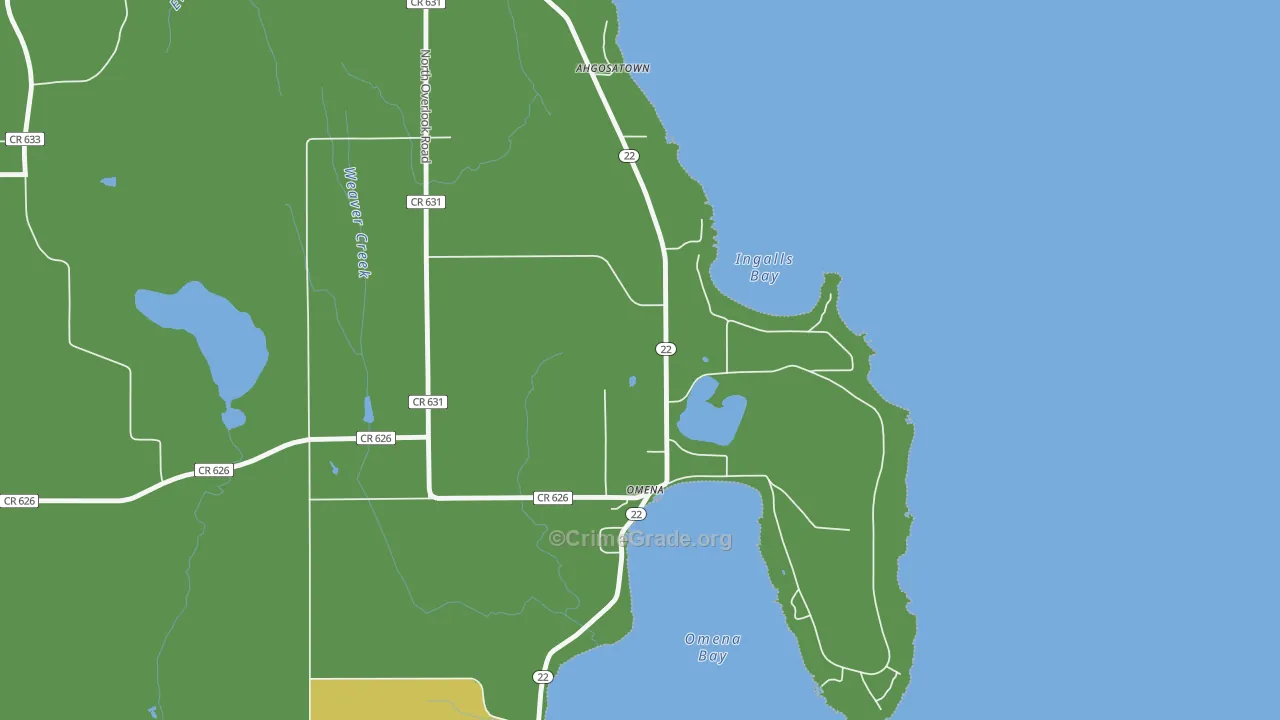 49674, MI Map of Theft Rates