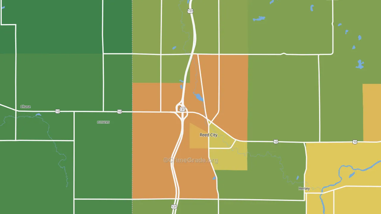 49677, MI Map of Theft Rates