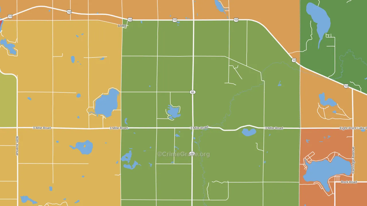 49679, MI Map of Theft Rates