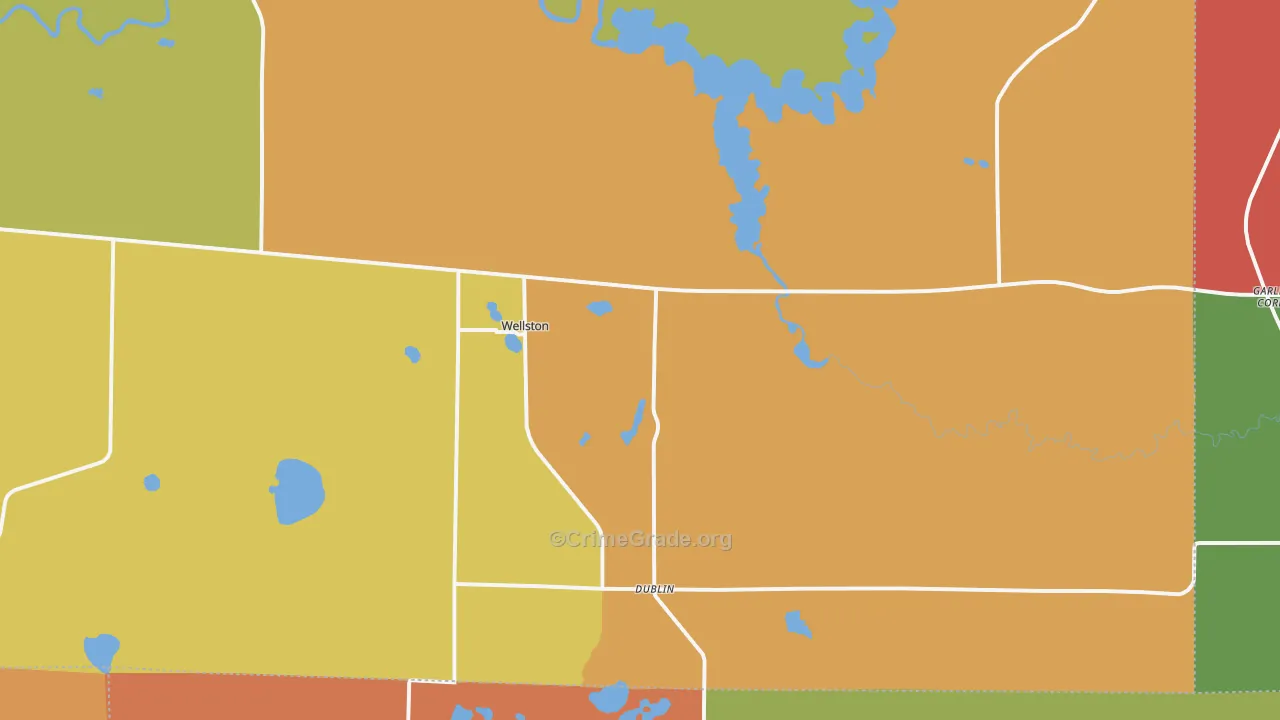 49689, MI Map of Theft Rates