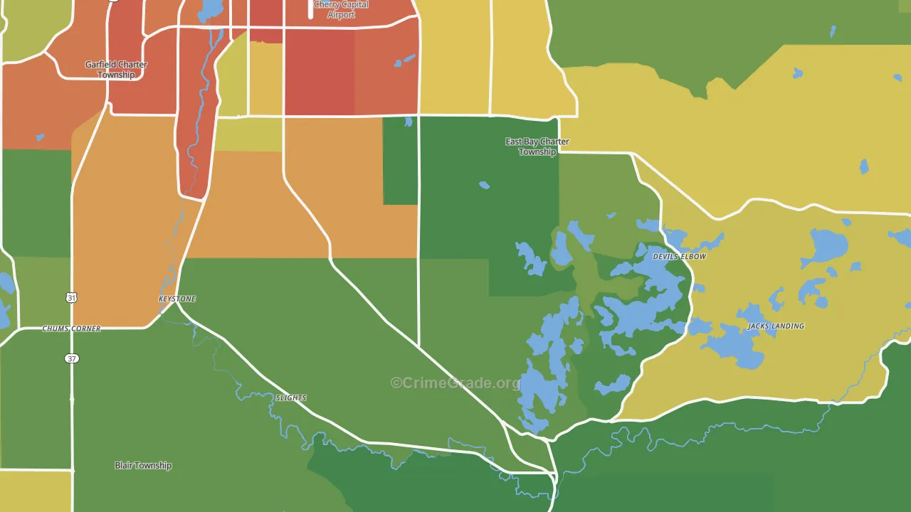 49696, MI Map of Theft Rates