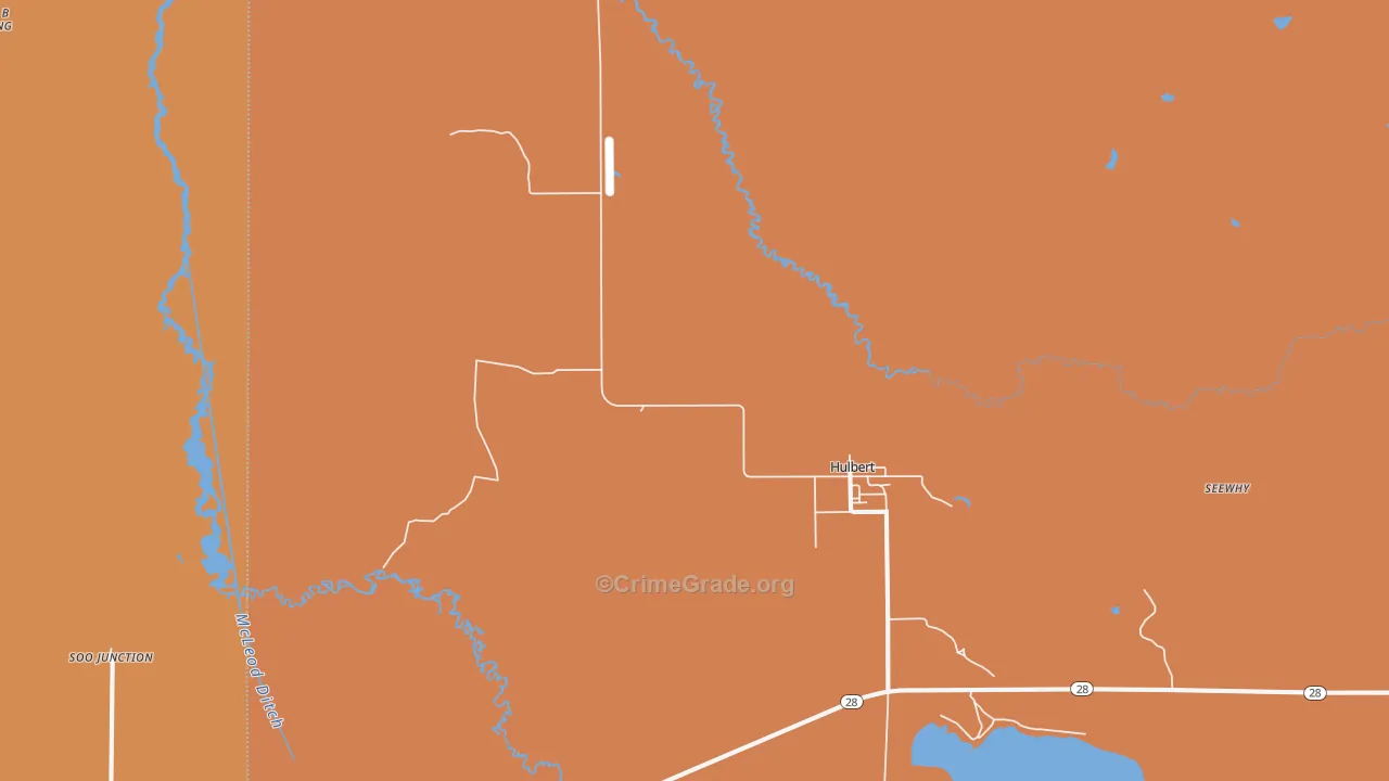 49748, MI Map of Theft Rates
