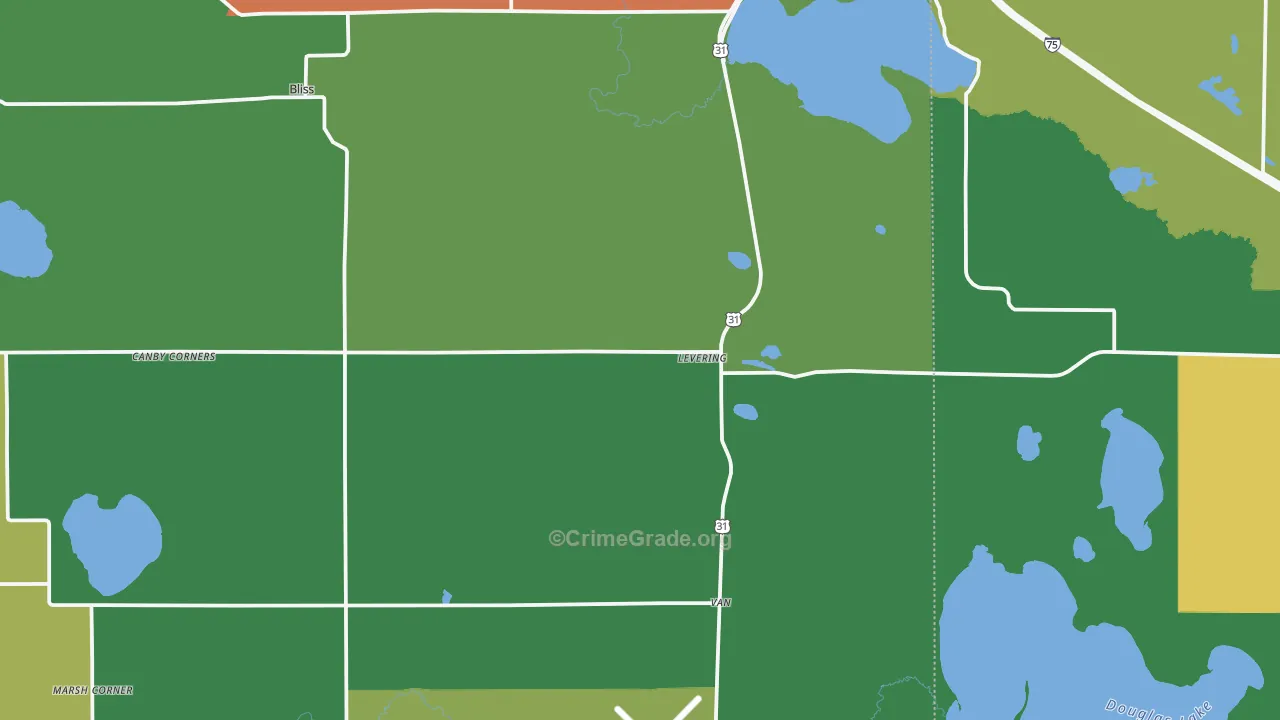 49755, MI Map of Theft Rates