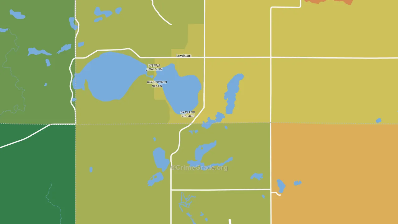 49756, MI Map of Theft Rates