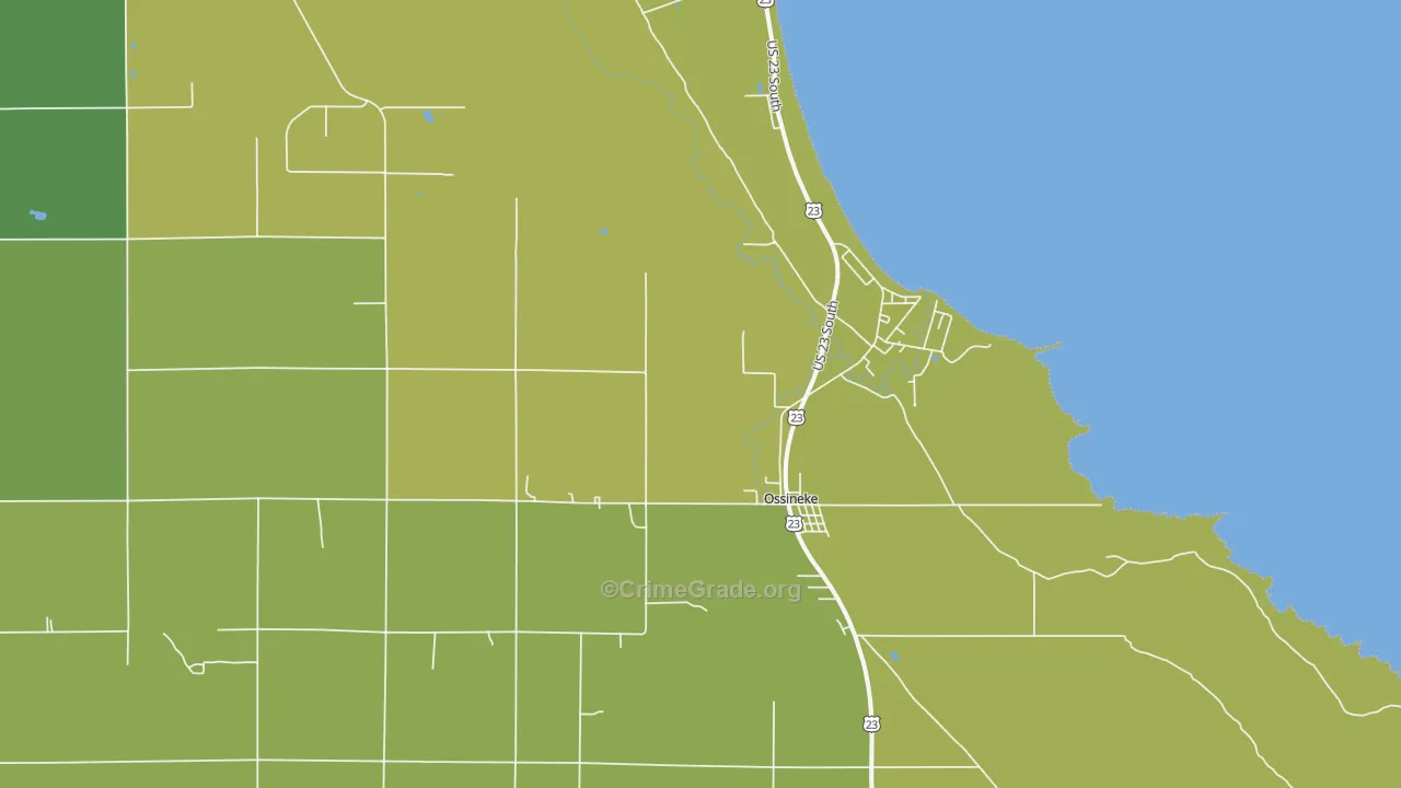 49766, MI Map of Theft Rates