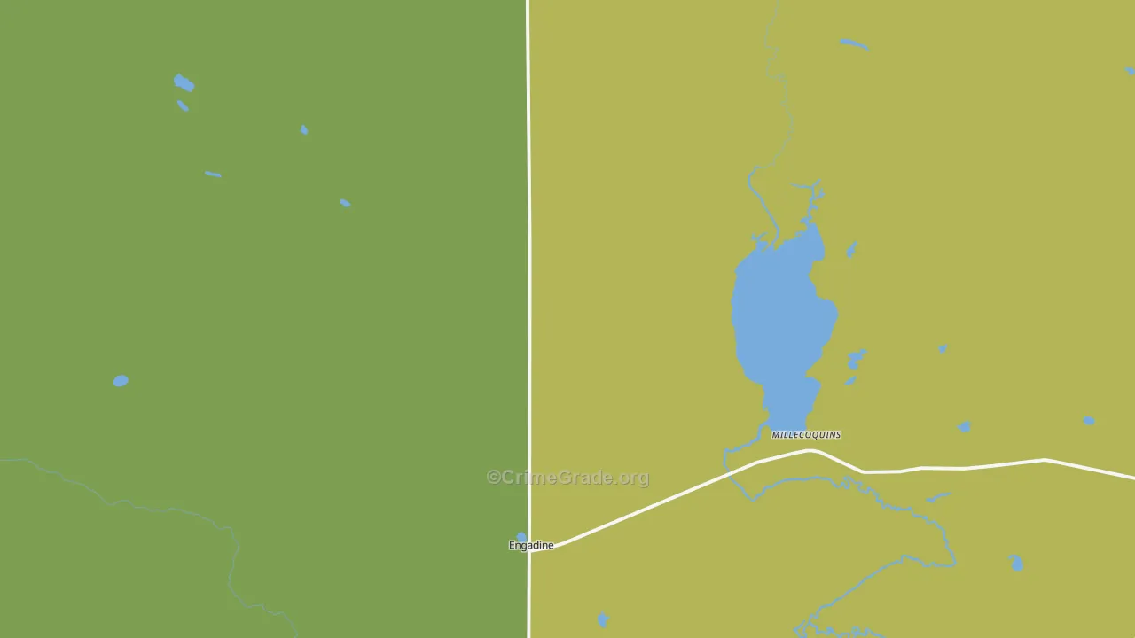 49827, MI Map of Theft Rates